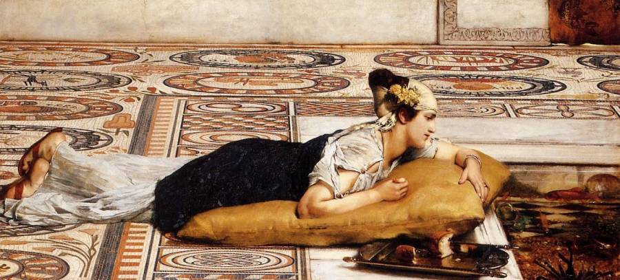 Alma-Tadema Lawrence - Water Pets.jpg